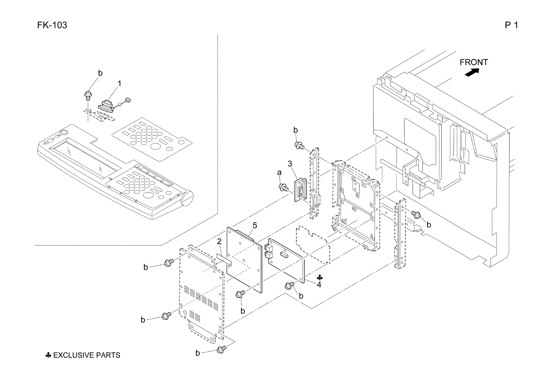 Konica-Minolta Options FK-103 Parts Manual-4